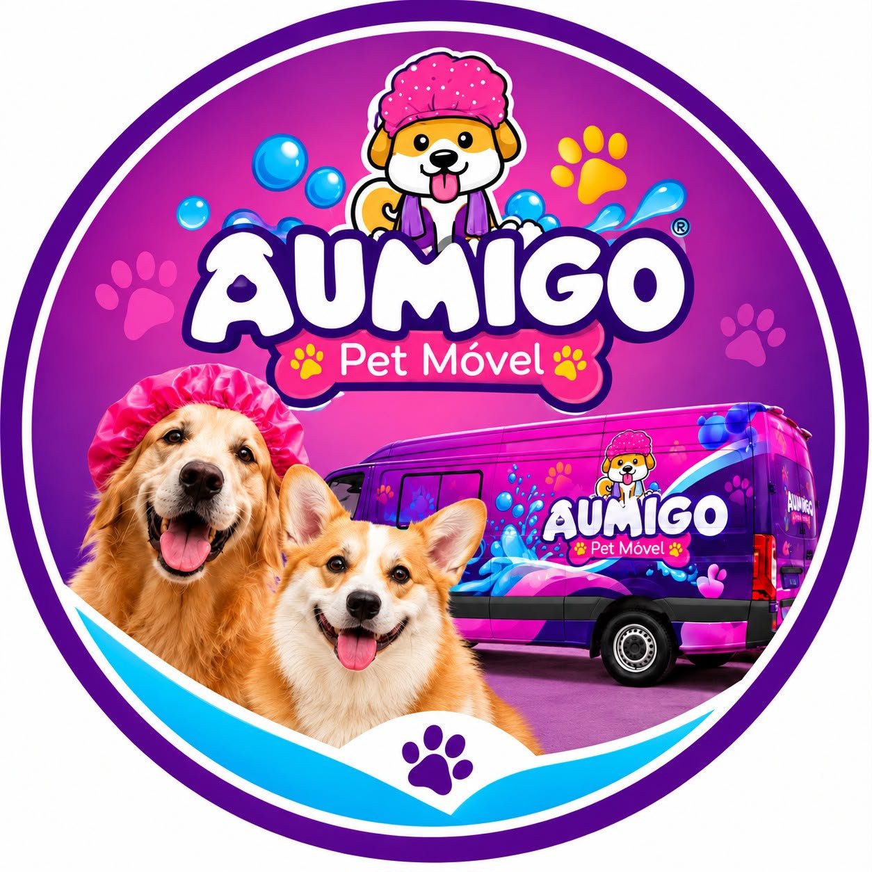 Selo Oficial Aumigo Pet Móvel